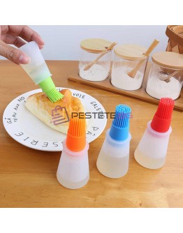 Силиконова четка с дозатор за мазане